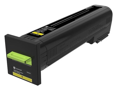 Lexmark 72K20Y0 Cartuccia Toner Originale Giallo - 8000 Pagine - 1 pz - Cartuccia di Ritorno