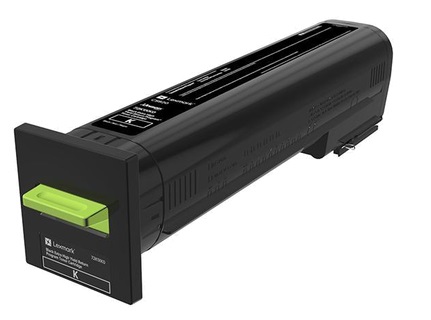 Lexmark 72K2XK0 Toner Originale Nero - Cartuccia ad Alta Capacità, 33000 Pagine, Compatibile con CS820/CX820/CX860