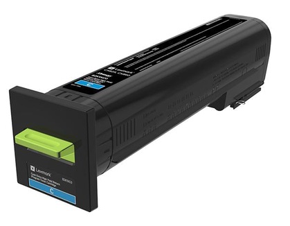 Lexmark 82K2XC0 Cartuccia Toner Originale Ciano - 22.000 Pagine - Compatibile con CX825de/dte/dtfe, CX860de