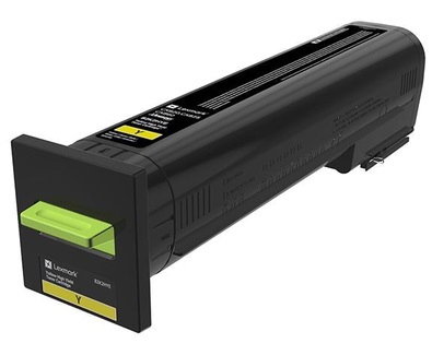 Lexmark 82K2HYE Cartuccia Toner Originale Giallo - 1 pezzo, Compatibile con CX82x/CX860, Resa di circa 17.000 pagine