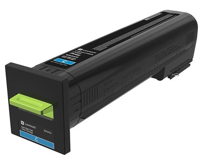 Lexmark 82K2UCE Cartuccia Toner Originale Ciano per Lexmark CX860 - 1 pz, Resa di circa 55.000 pagine
