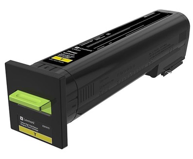 Lexmark 72K20YE Cartuccia Toner Originale Giallo per CS820, CX82X, CX860 - 8000 Pagine