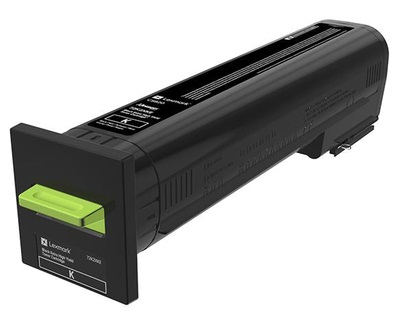 Lexmark 72K20KE Cartuccia Toner Originale Nero - Compatibile con CS820, CX82X, CX860, Resa 8000 Pagine