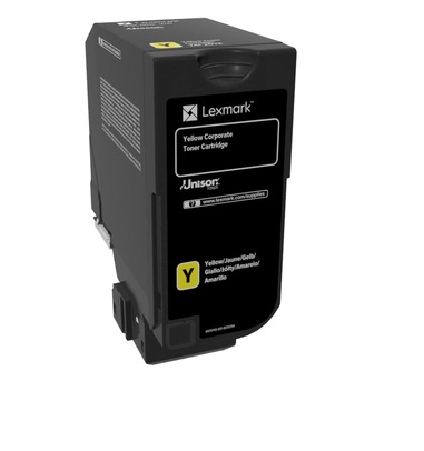 Lexmark 74C20YE Toner Laser Giallo Originale - 3000 Pagine, 1 Pezzo