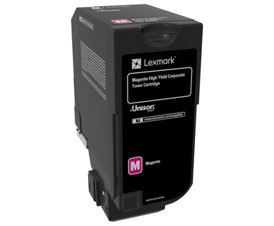 Lexmark 74C2HME Cartuccia Toner Originale Magenta Alta Resa (12.000 pagine) - 1 pezzo