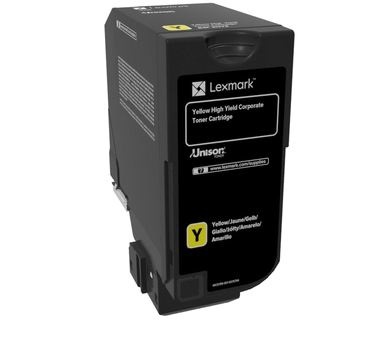 Lexmark 84C2HYE Cartuccia Toner Originale Giallo - 16000 Pagine, 1 Pz
