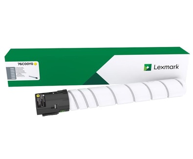 Lexmark 76C00Y0 Cartuccia Toner Originale Giallo - 11500 Pagine, Compatibile con CS/CX921/923