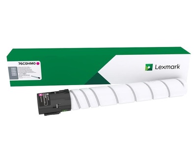 Lexmark 76C0HM0 Cartuccia Toner Originale Magenta - 34000 Pagine, 1 Pz, Compatibile con CS923/CX92x
