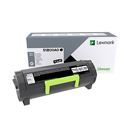 Lexmark Toner Nero 51B00A0 per MS/MX317 - 2.500 pagine - Originale - 1 pz
