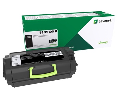 Lexmark 53B2H00 Toner Originale Nero Alta Resa 25000 Pagine per MS817dn/MS818dn