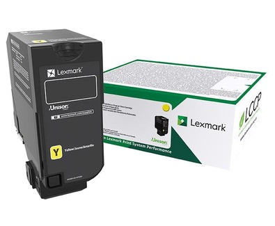 Lexmark 73B20Y0 Cartuccia Toner Originale Giallo - 15000 Pagine, 1 Pezzo
