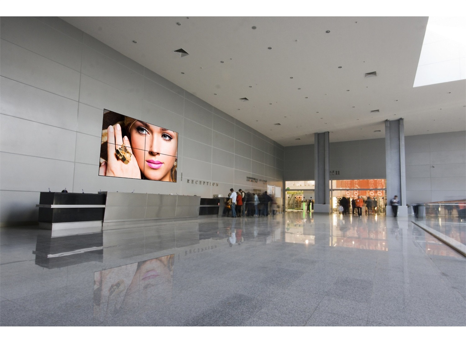 Peerless DS-VW795-QR Supporto per display espositivi 2,49 m (da 65