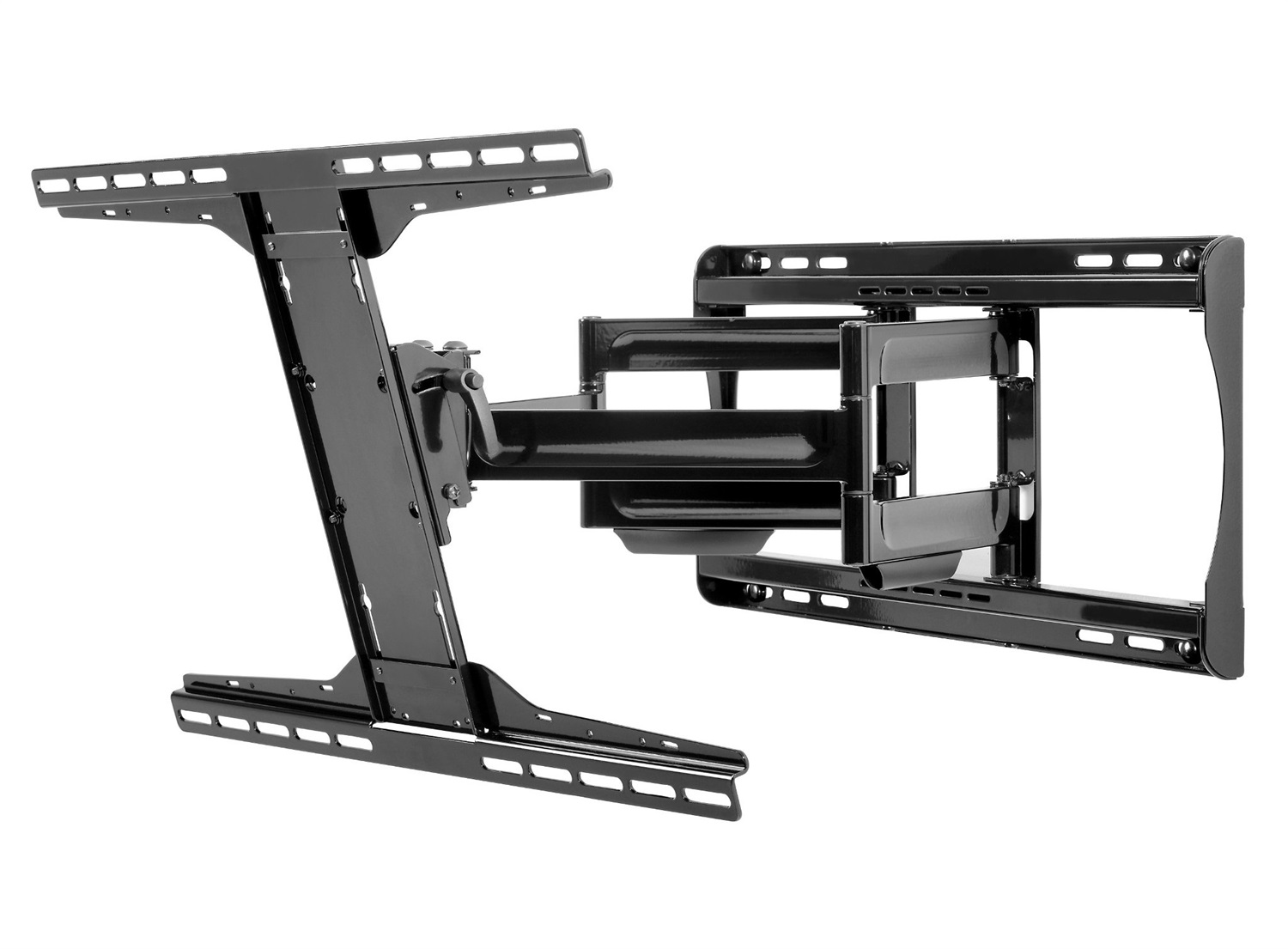 Peerless PA762 Supporto TV a parete Articolato per Display da 39 a 90 Pollici, Inclinazione e Rotazione ±90°, Nero