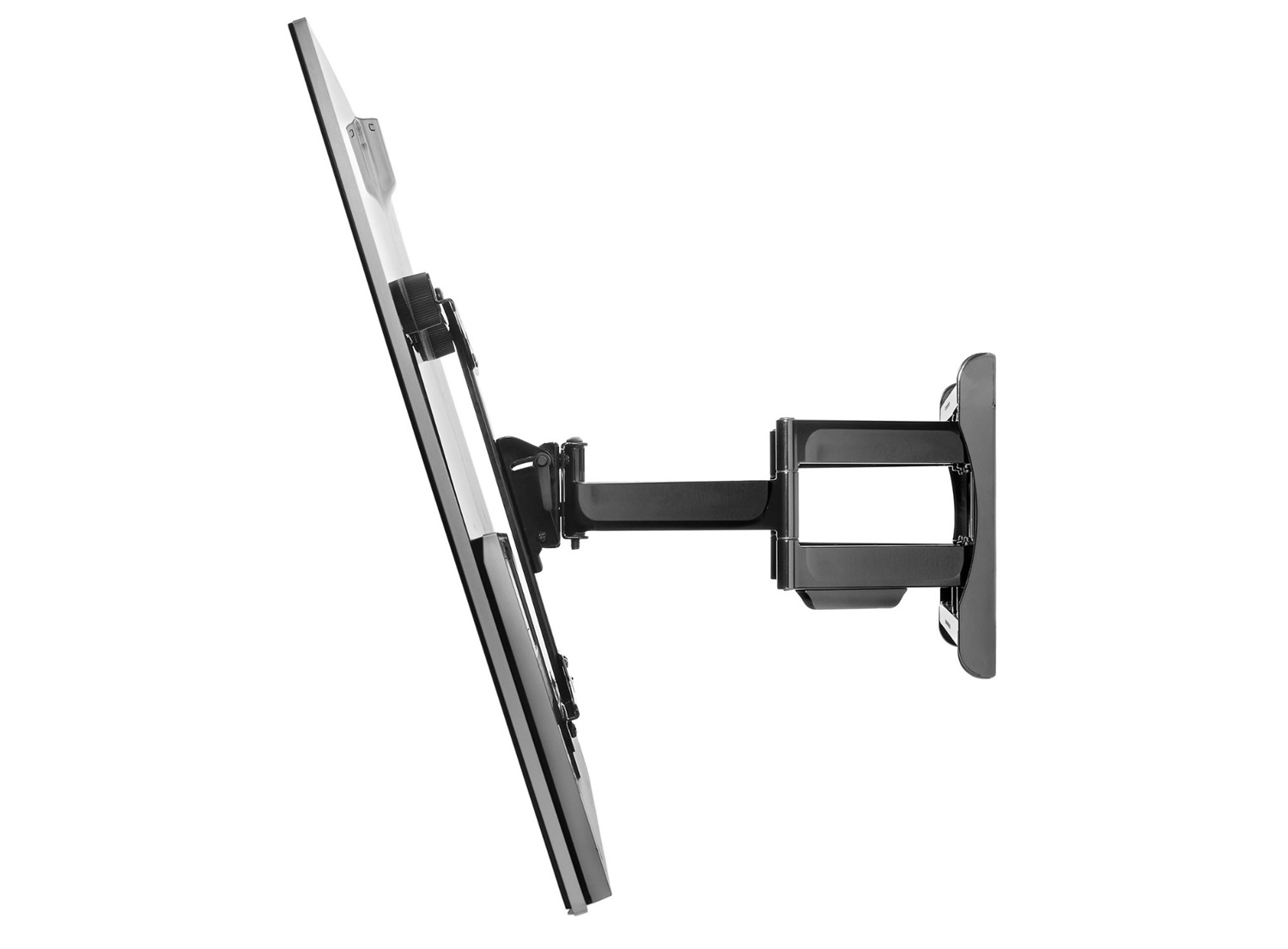 Peerless PA762 Supporto TV a parete Articolato per Display da 39 a 90 Pollici, Inclinazione e Rotazione ±90°, Nero