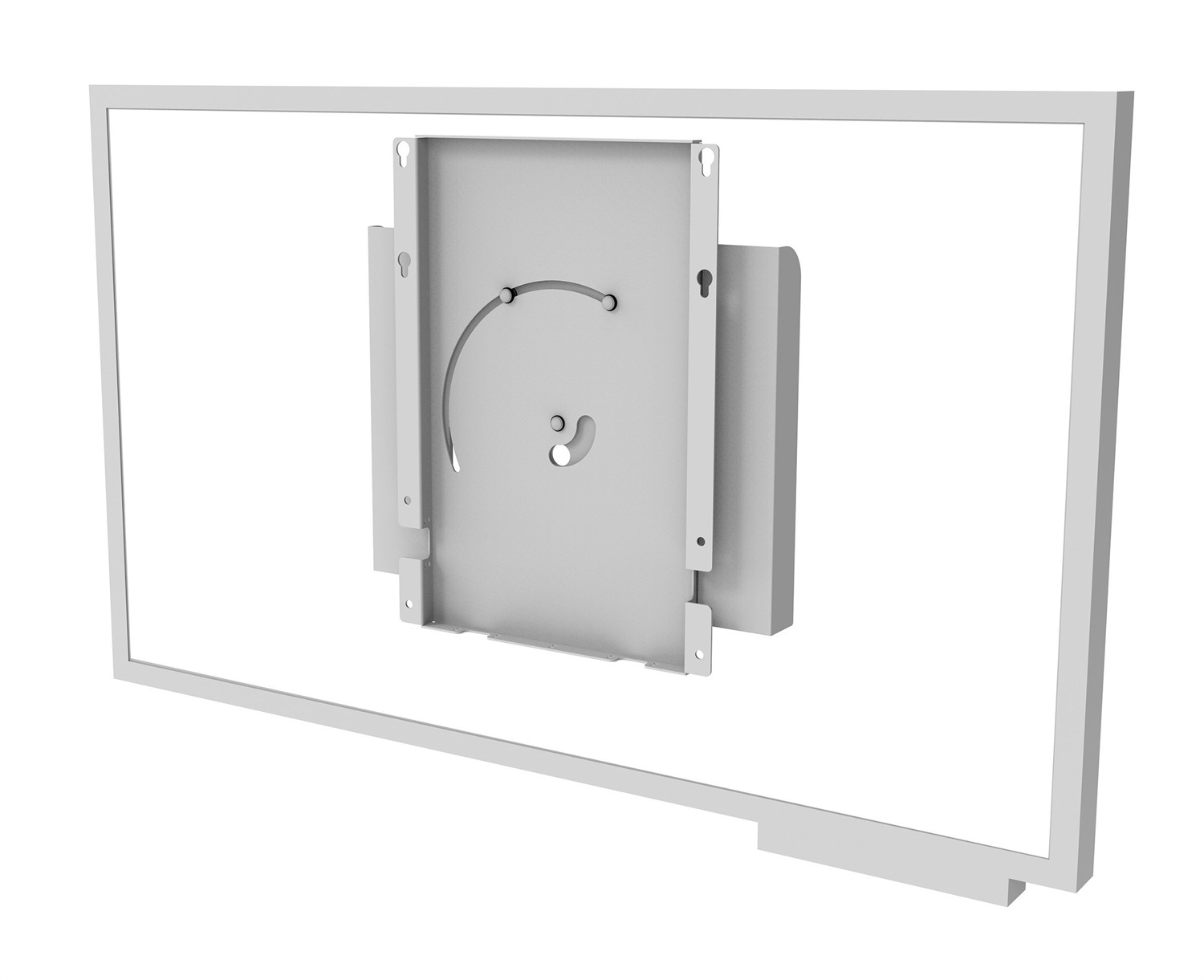 Peerless RMI3-FLIP2 Supporto da Parete Girevole per Display 165,1 cm (65 pollici) Bianco - Compatibile con Samsung Flip 2 e Flip 4