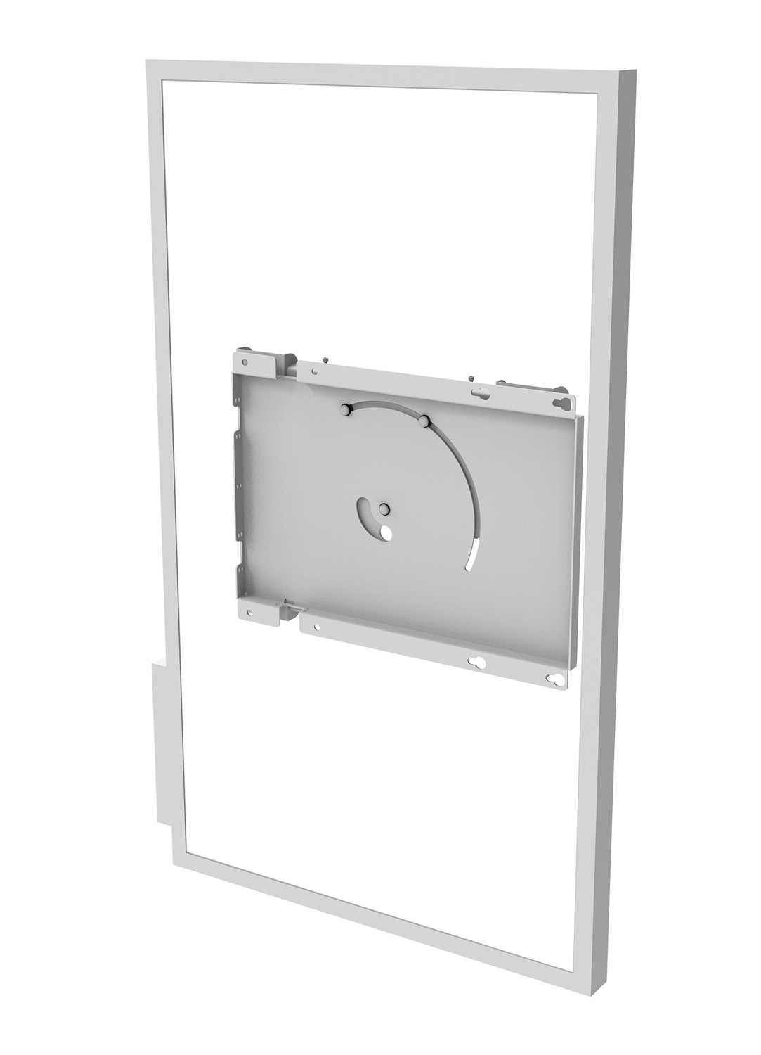 Peerless RMI3-FLIP2 Supporto da Parete Girevole per Display 165,1 cm (65 pollici) Bianco - Compatibile con Samsung Flip 2 e Flip 4
