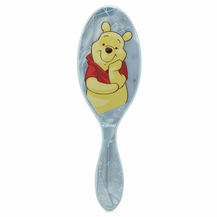 Wet Brush Disney 100 Original Detangler Winnie - Spazzola districante con setole Intelliflex ultra morbide per tutti i tipi di capelli, 1 pz