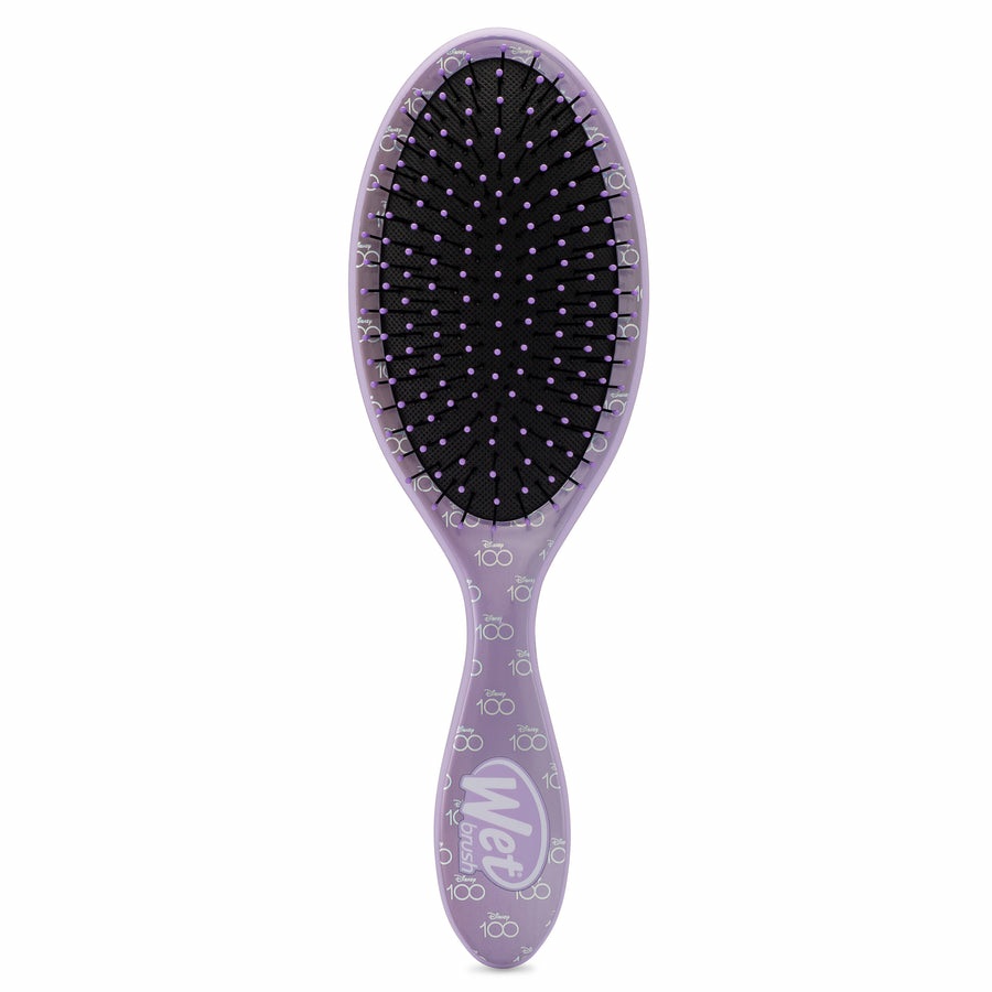 Wet Brush Disney 100 Original Detangler Alice - Spazzola Piatta Multicolore per Bambini con Setole Intelliflex Ultra Morbide
