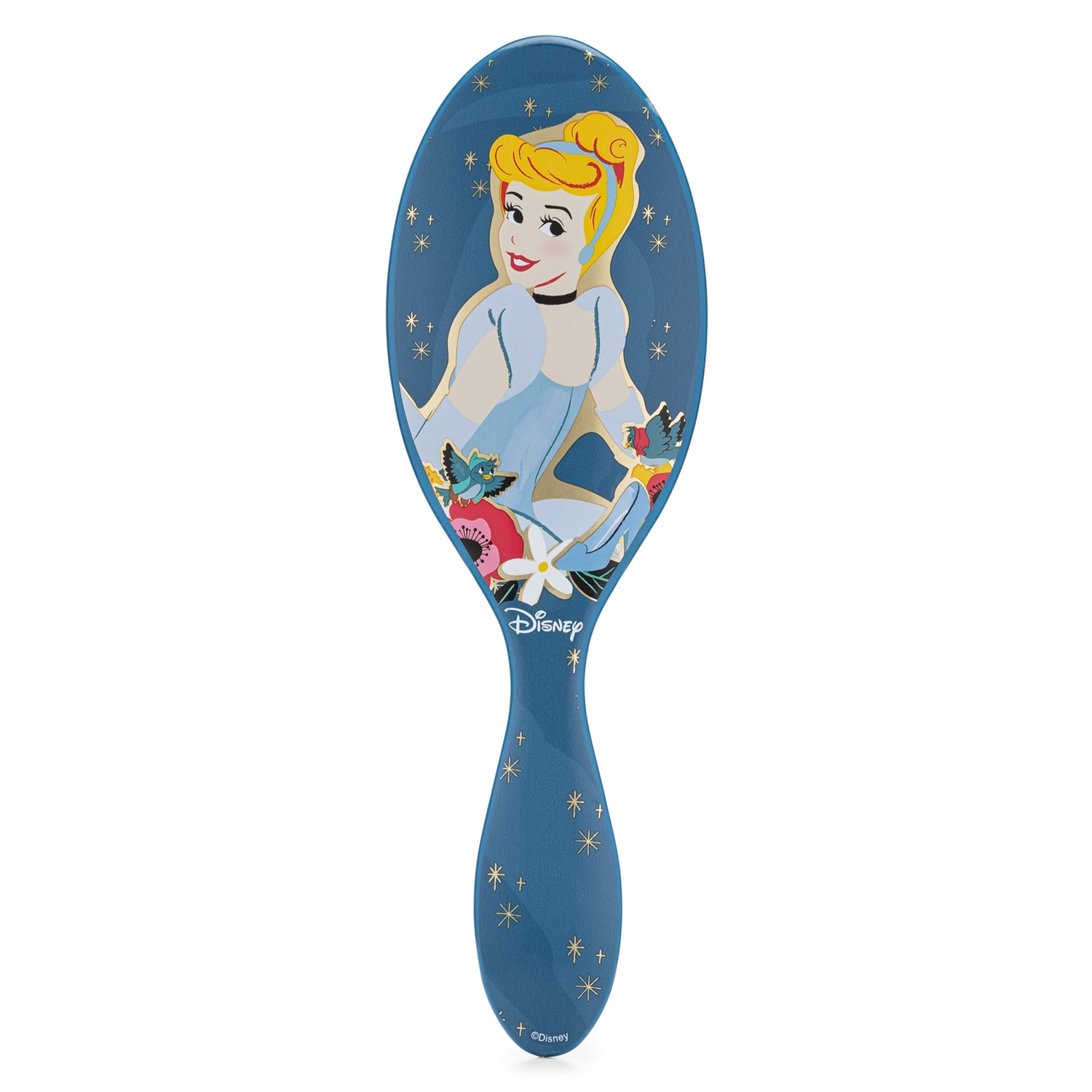 Wet Brush Disney Original Detangler Cenerentola Spazzola Piatta Multicolore con Setole Intelliflex per Tutti i Tipi di Capelli - 1 pz