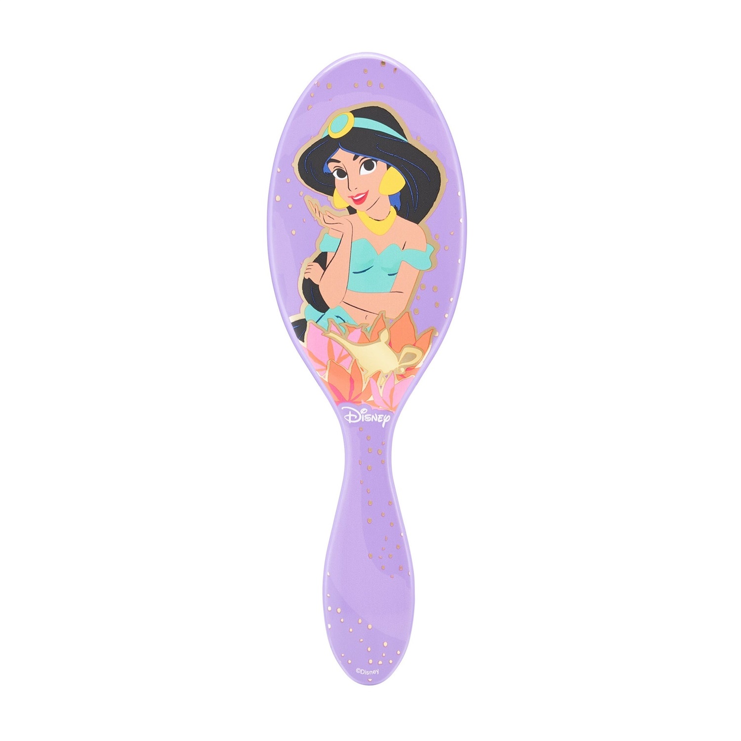 Wet Brush Original Detangler Disney Princess Spazzola Piatta Multicolore per Bambini con Setole Intelliflex Ultra Morbide - 1 pz