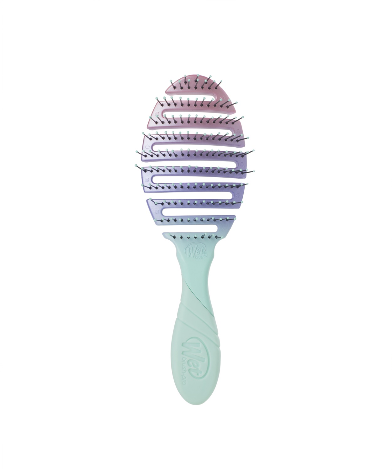 Wet Brush Pro Flex Dry Spazzola Piatta Millenial Ombre - Scioglie Nodi, Design Flessibile, Asciugatura Rapida