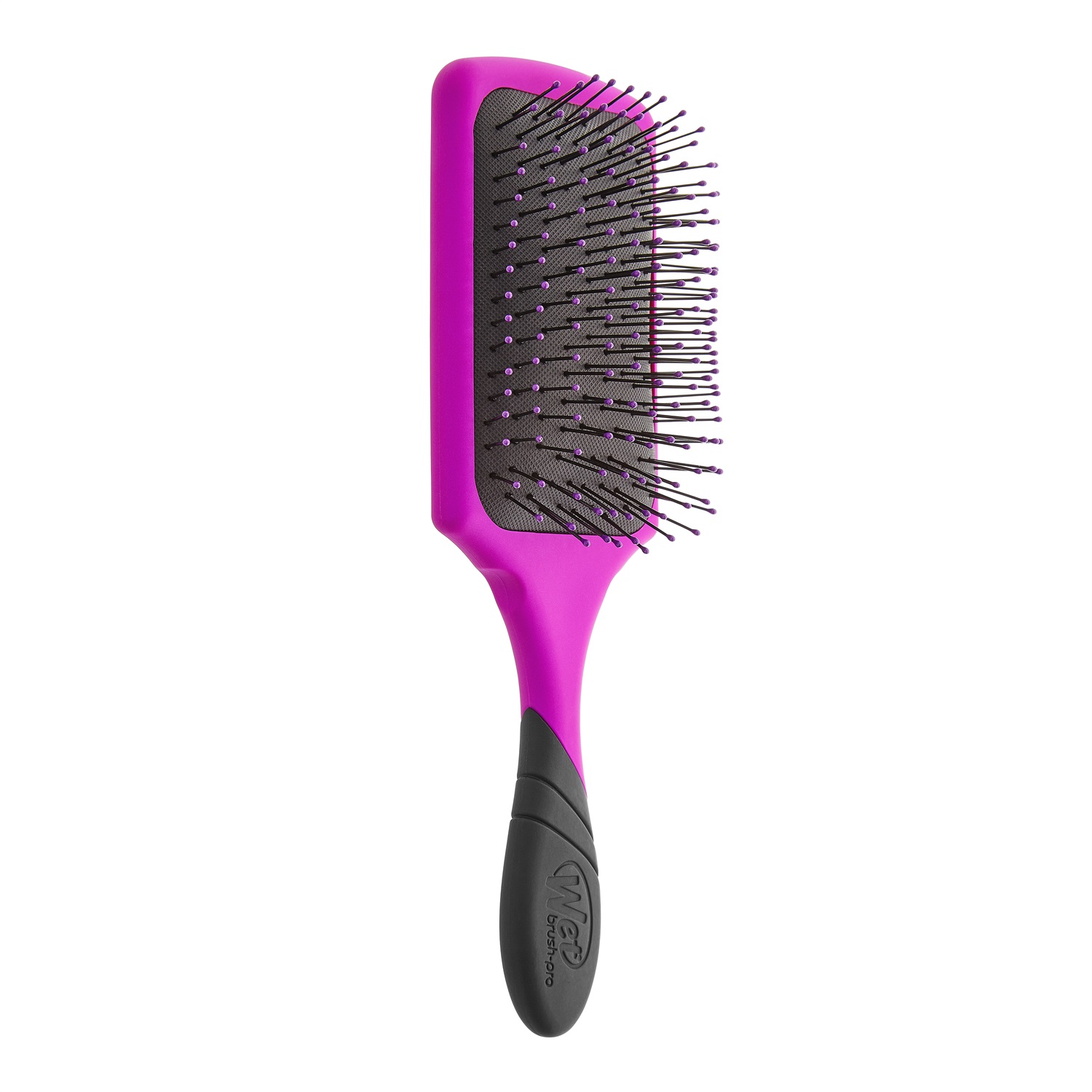 Wet Brush Pro Paddle Detangler Spazzola Piatta Viola - Ideale per Capelli Bagnati e Asciutti, Setole IntelliFlex per Districare Senza Dolore