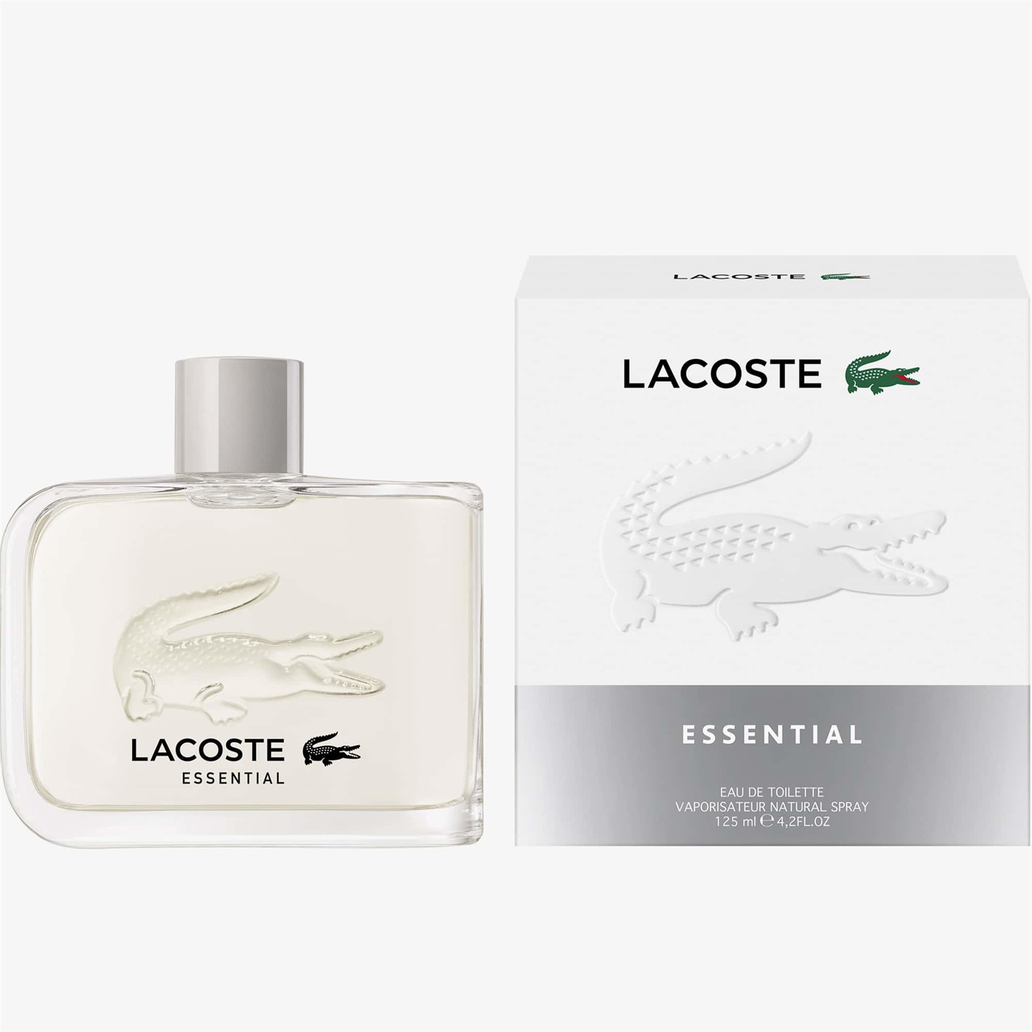 Lacoste Essential Eau de Toilette da Uomo 125 ml - Fragranza Fruttata di Agrumi
