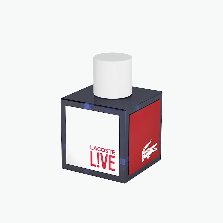 Lacoste Live Eau de Toilette 60 ml Uomo - Profumo Aromatico-Aquatico con Note di Lime e Liquirizia