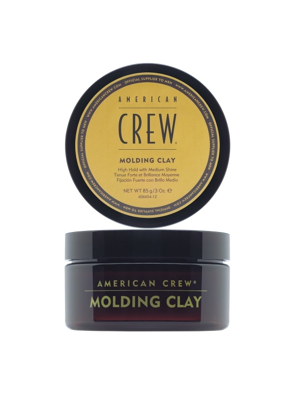 American Crew Molding Clay Cera per capelli 85 g - Tenuta forte e finitura mediamente brillante