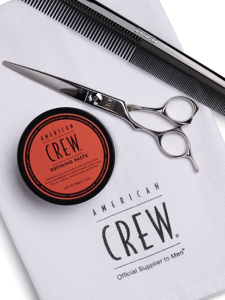 American Crew Defining Paste - Pasta Modellante per Capelli Uomo 85 g, Tenuta Media con Finitura Opaca