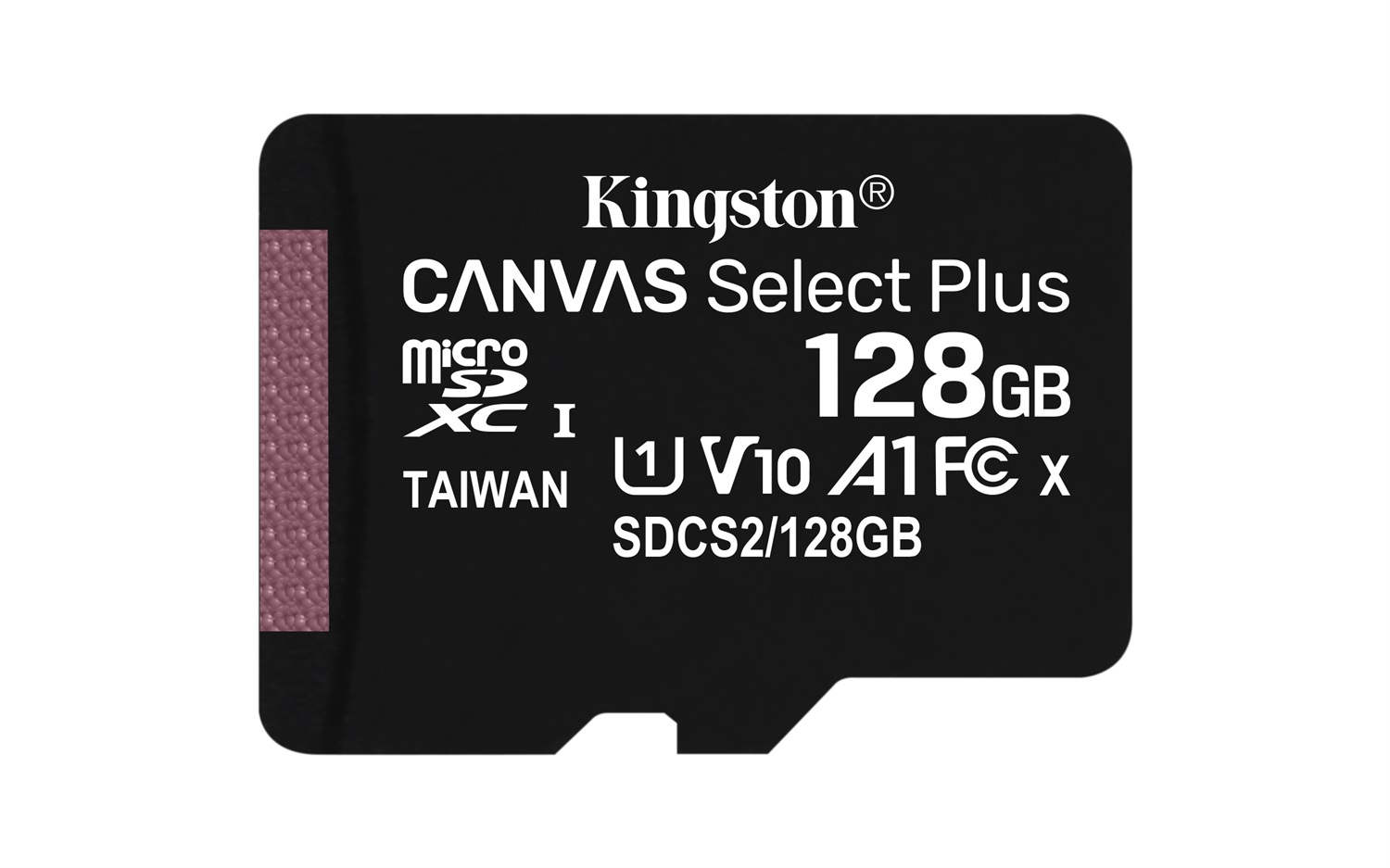 Kingston Technology Canvas Select Plus MicroSDXC 128GB Classe 10 UHS-I 100MB/s Adattatore