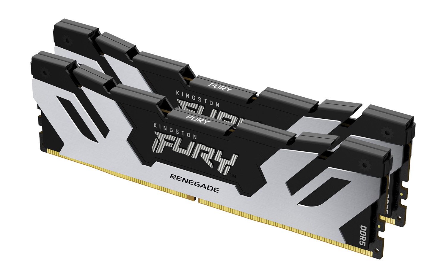 Kingston Technology FURY Renegade 32GB (2x16GB) DDR5 6400MT/s CL32 DIMM Memoria Gaming Argento/Nero