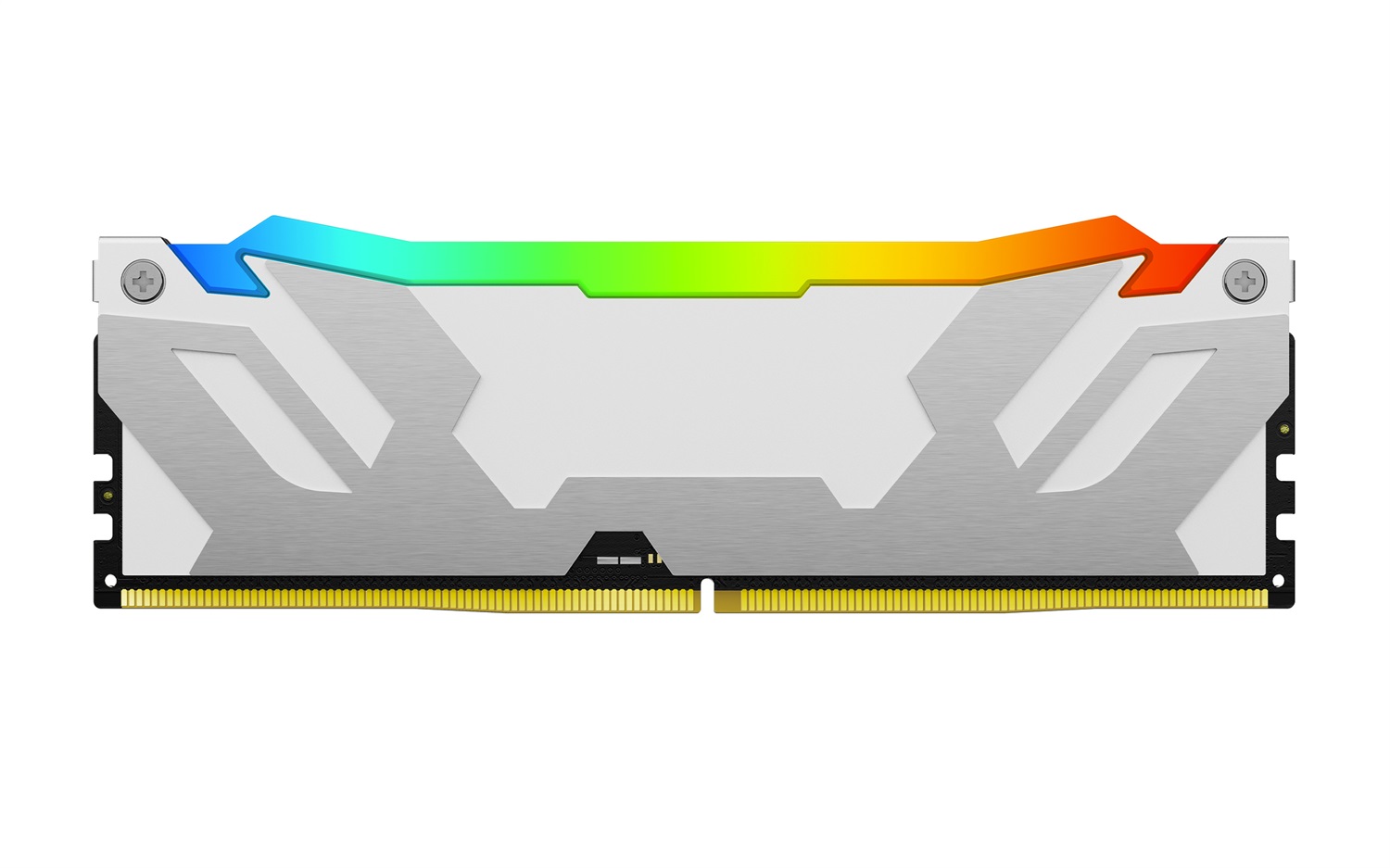 Kingston FURY Renegade 32GB 6400MT/s DDR5 CL32 DIMM (Kit da 2) Memoria Gaming RGB Bianco XMP