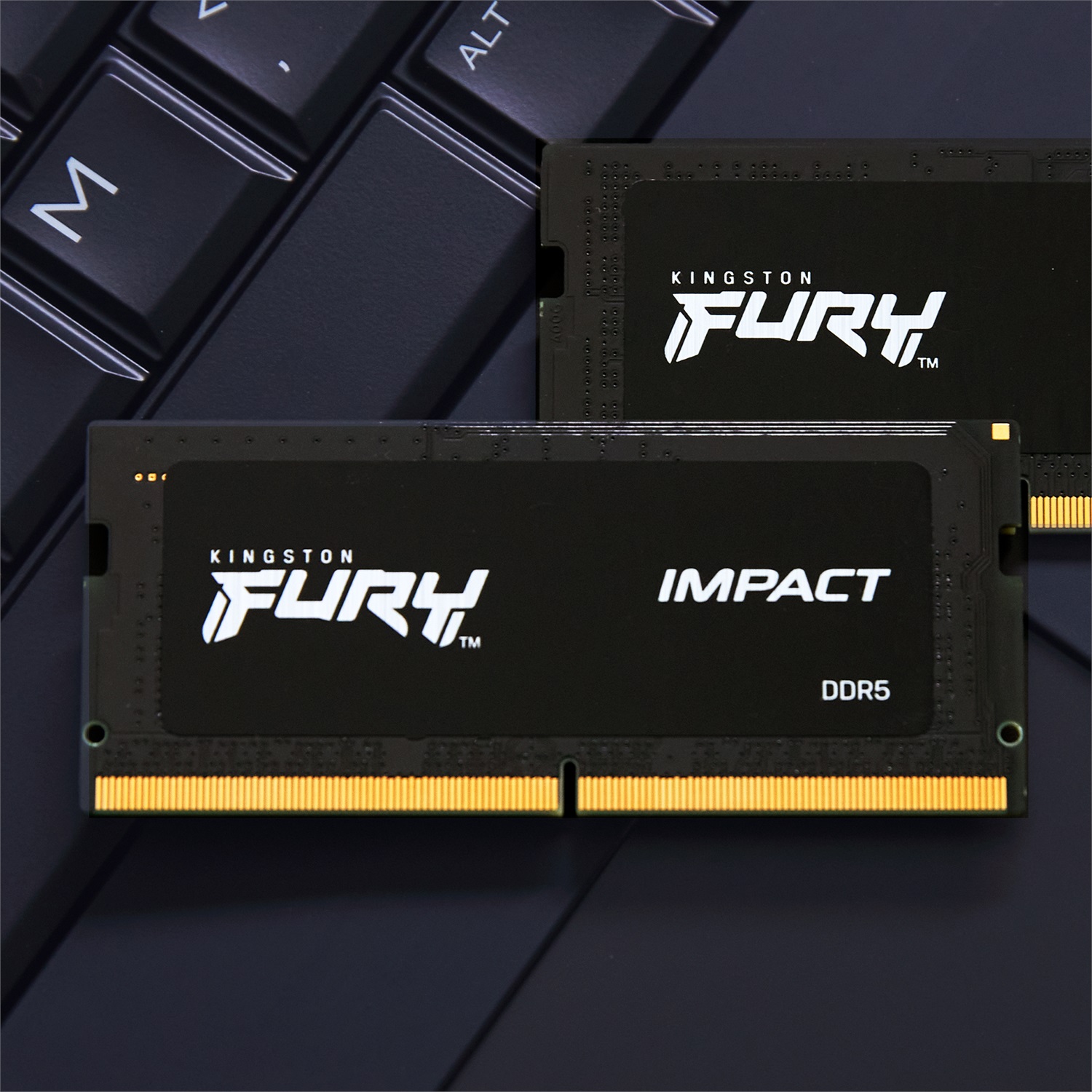 Kingston Technology FURY Impact XMP 32 GB DDR5 6000 MT/s CL38 SO-DIMM (Kit da 2) - Memoria Gaming per Laptop