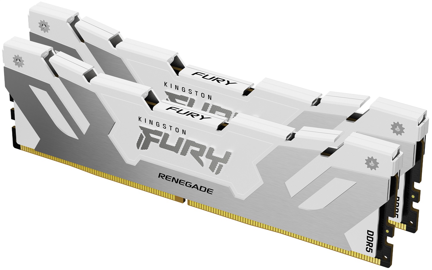Kingston Technology FURY Renegade 32GB (2 x 16GB) DDR5 8000MT/s CL38 DIMM Memoria Gaming Bianco XMP