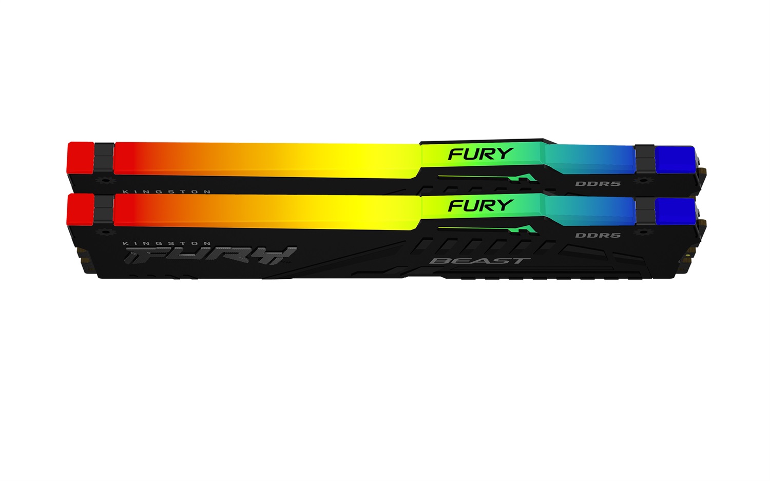 Kingston FURY Beast 32GB DDR5 6000MT/s CL30 DIMM Kit 2x16GB RGB con Intel XMP e AMD EXPO