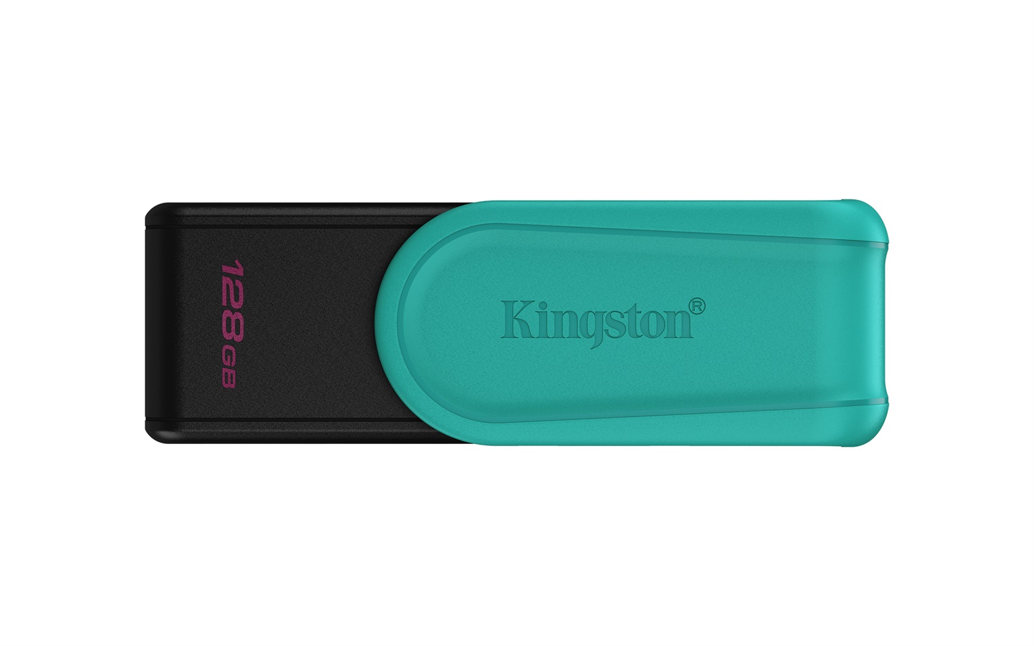 Kingston DataTraveler Exodia S 128GB USB 3.2 Gen 1 Pendrive Girevole Nero/Turchese