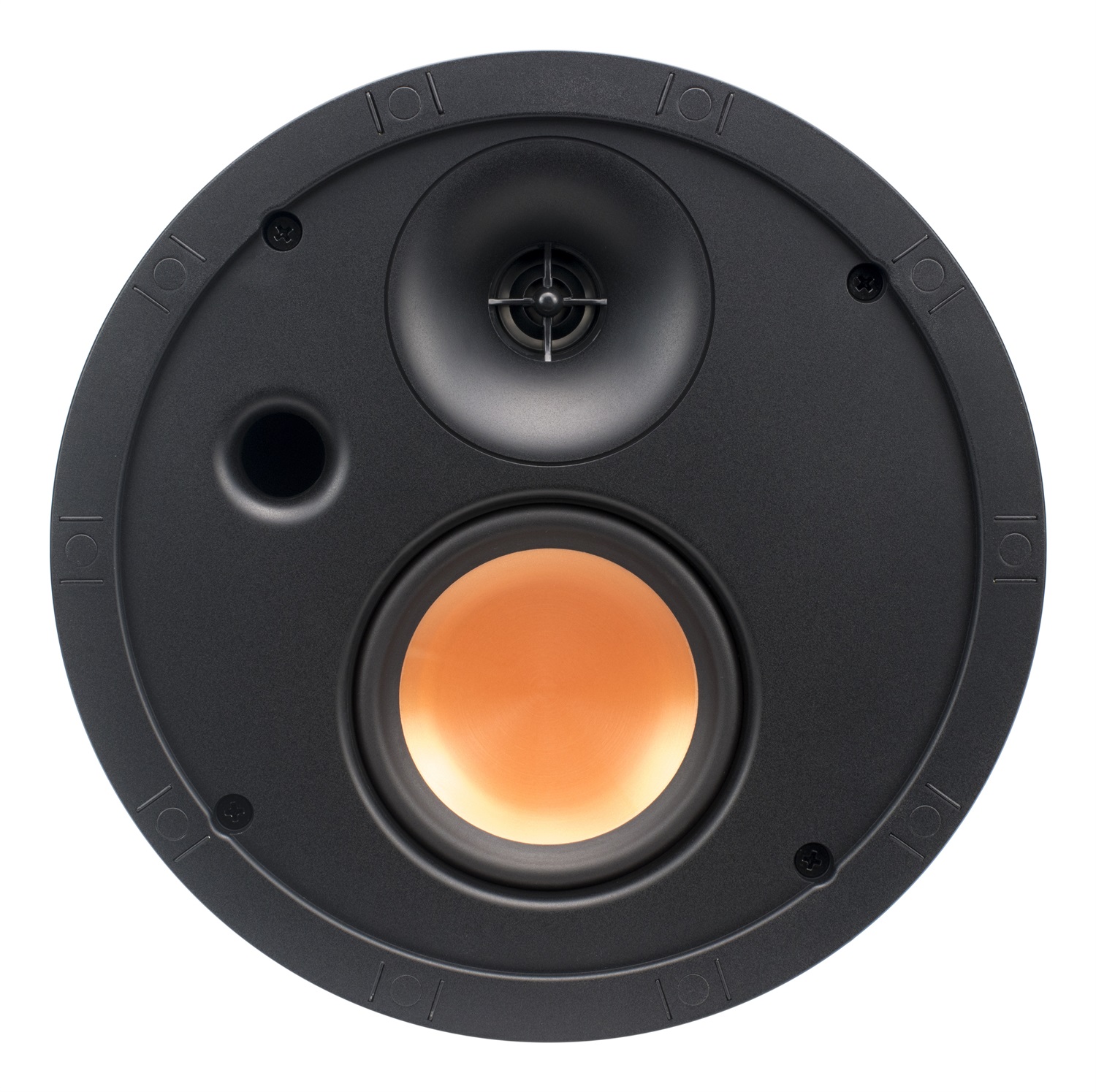 Klipsch SLM-3400-C - Cassa da Incasso a Soffitto Bianca con Tweeter in Alluminio e Woofer da 4