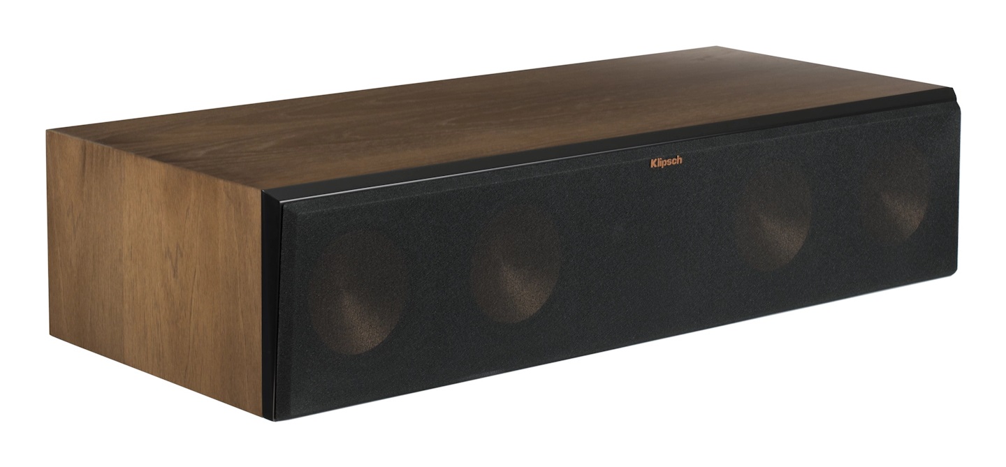 Klipsch RCA-64 III Cassa Centrale Singola in Noce con Tweeter in Titanio e Tecnologia Bass Reflex