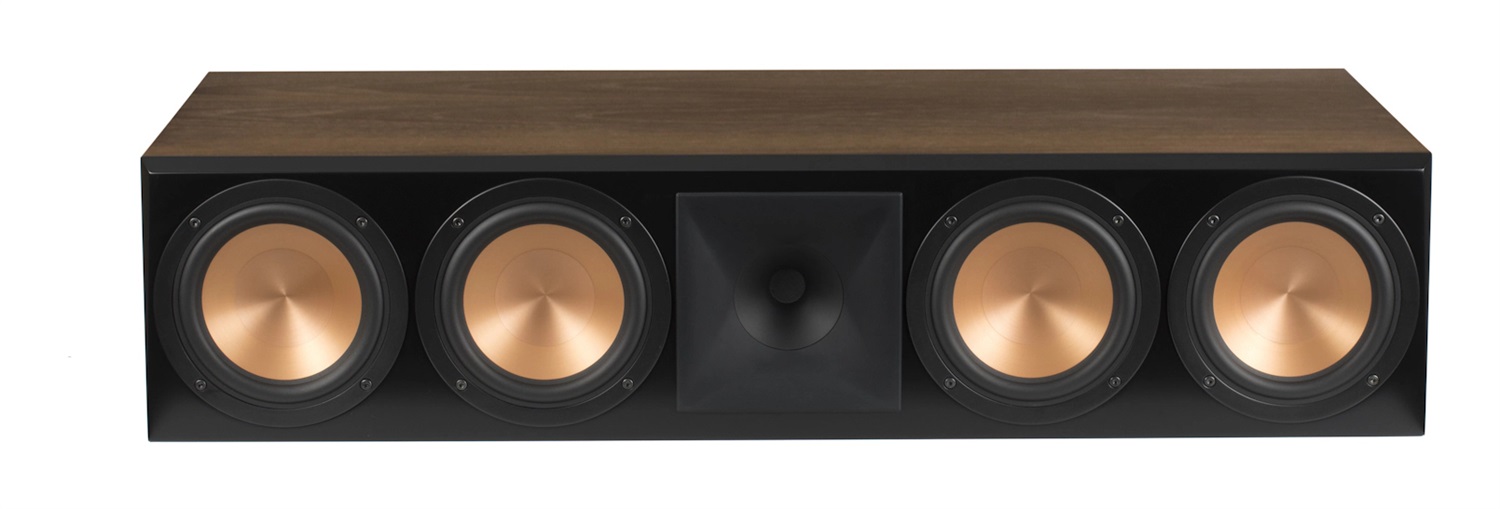 Klipsch RCA-64 III Cassa Centrale Singola in Noce con Tweeter in Titanio e Tecnologia Bass Reflex