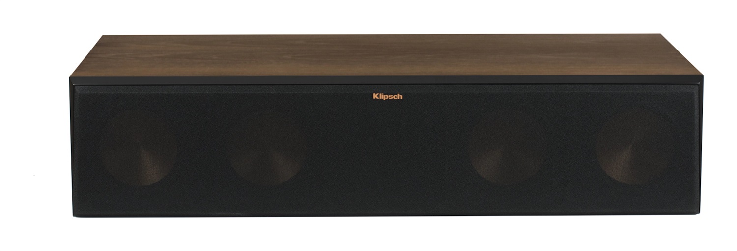 Klipsch RCA-64 III Cassa Centrale Singola in Noce con Tweeter in Titanio e Tecnologia Bass Reflex
