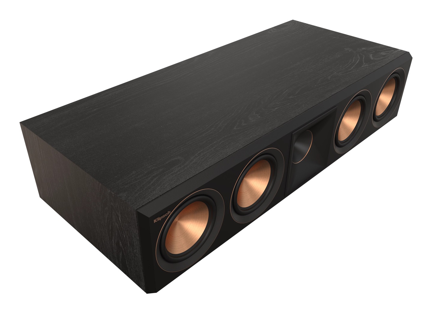 Klipsch RP-504C II Cassa Passiva Canale Centrale Ebano 150 W con Tweeter in Titanio e Corno Tractrix