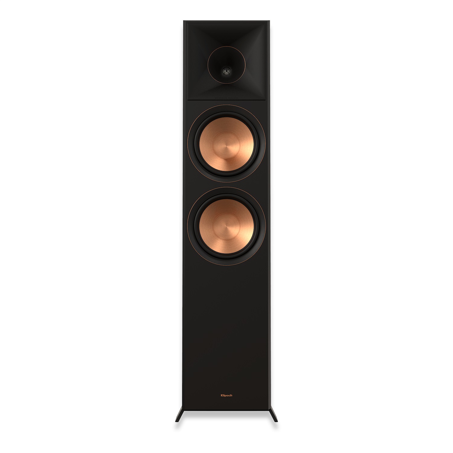 Klipsch RP-8000F II - Diffusori da Pavimento in Noce con Corno Tractrix Ibrido e Woofer Ceramici da 8