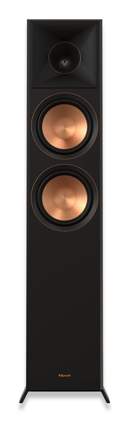 Klipsch RP-6000F II - Diffusore a Colonna Noce, 125 W, 8 Ohm, Coppia