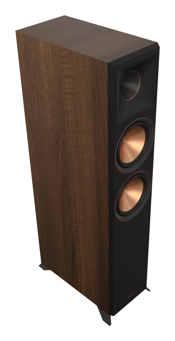 Klipsch RP-6000F II - Diffusore a Colonna Noce, 125 W, 8 Ohm, Coppia