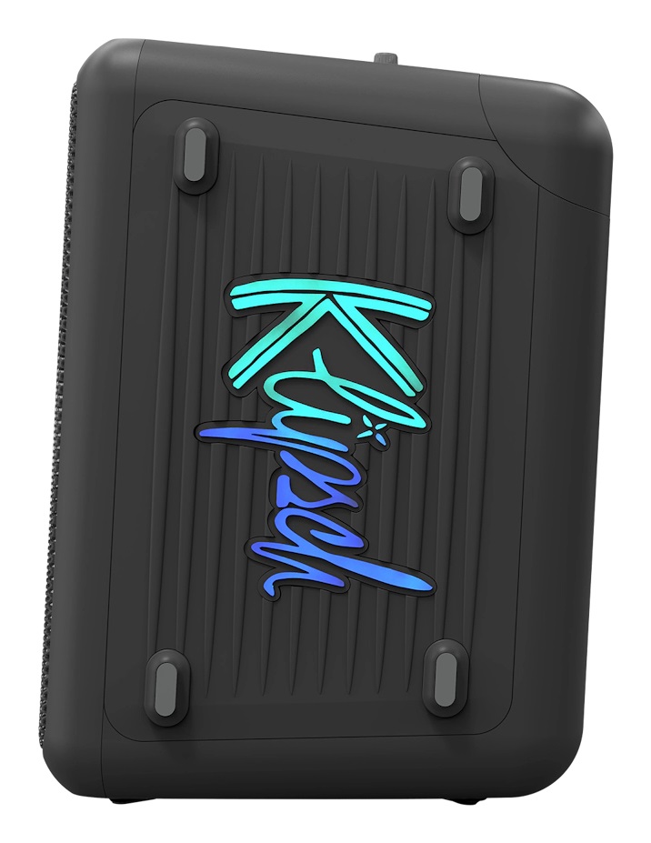 Klipsch Vegas Music City Party Speaker Bluetooth Portatile con Batteria e LED RGB - Altoparlante da Festa Nero