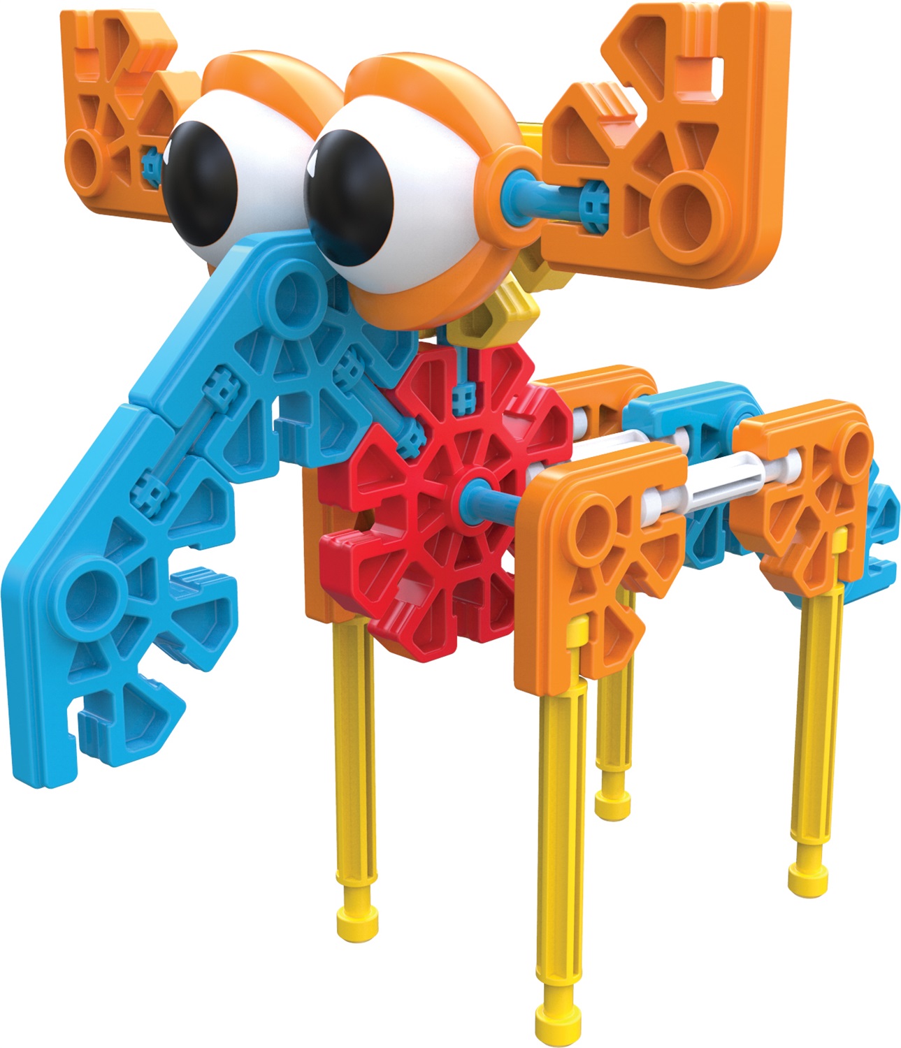 K'NEX Budding Builders Set - 50 Modelli, Set Creativo per Bambini con 100 Pezzi, Giocattolo Educativo e Divertente per Costruzioni