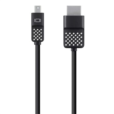 Belkin Cavo Mini DisplayPort a HDMI 1,8 m - Compatibile 4K, Nero/Bianco, Audio e Video