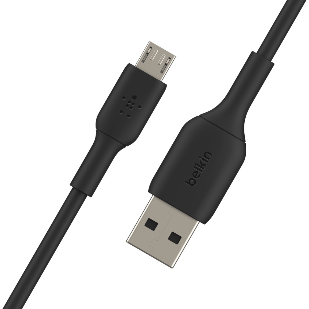 Belkin CAB005BT1MBK Cavo USB A a Micro-USB A 1 m Nero - Ricarica e Sincronizzazione per Altoparlanti Portatili, Power Bank, E-Reader