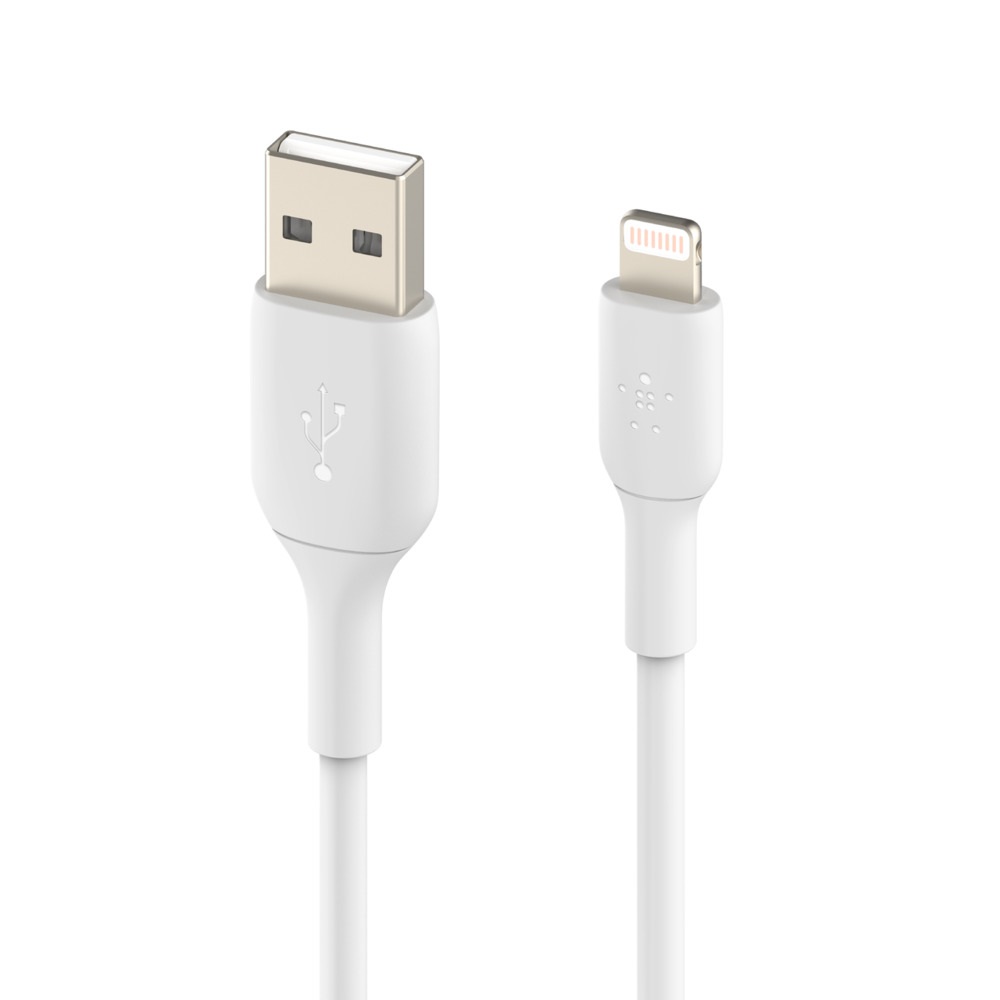 Belkin Cavo Lightning da USB-A a Lightning 1m - Bianco, Certificato MFi